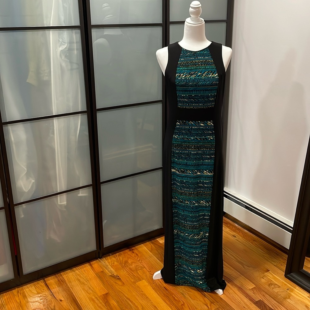 Slimming Design Sleeveless Maxi Dress